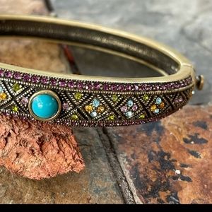 Heidi Daus Multicolor Swarovski Crystal Bracelet **DISCOUNTED SHIPPING**